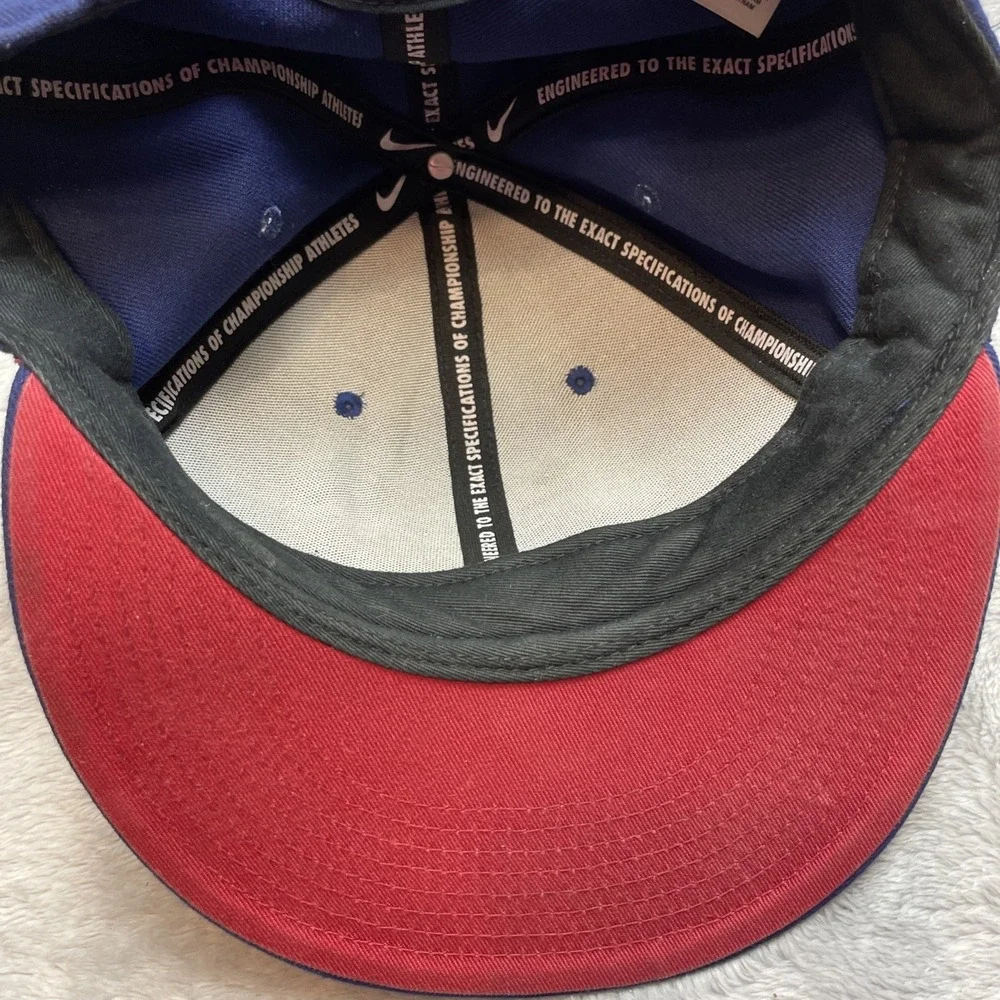 Nike True FCB Barcelona Trucker Hat Cap OSFM Blue Snapback Spanish Soccer FC‎